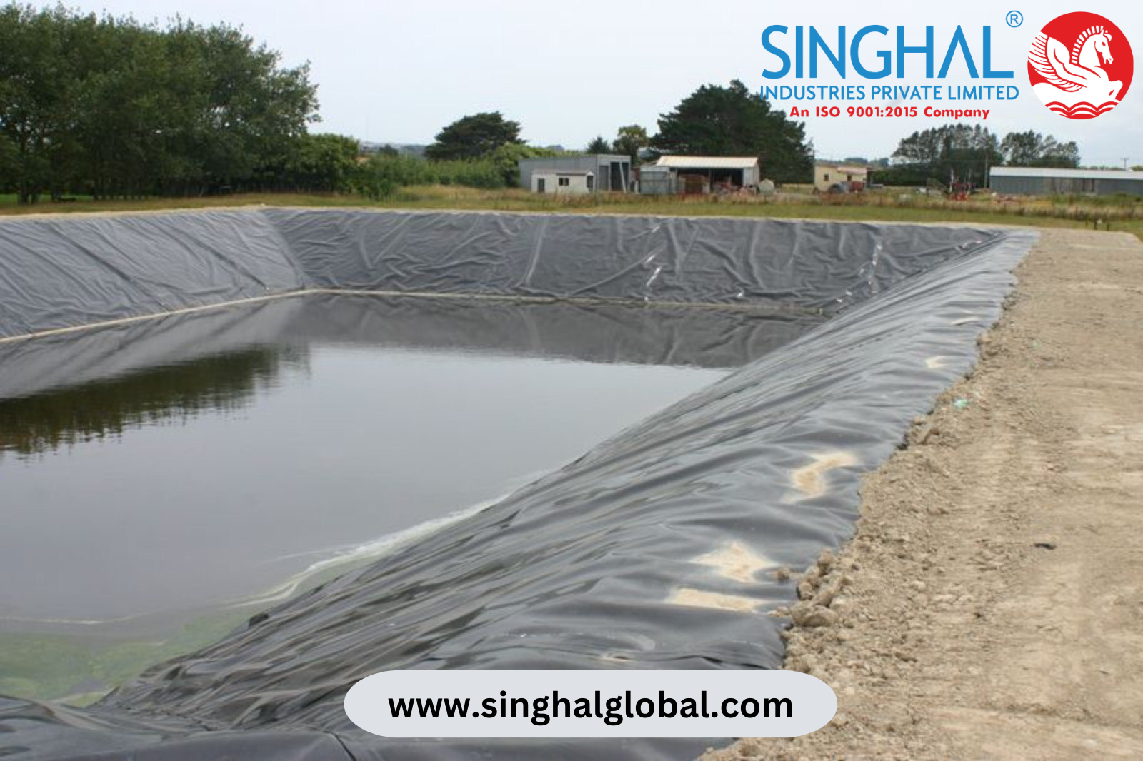 HDPE Pond Liners: Tips for Eco-Conscious Homeowners – Singhal Industries